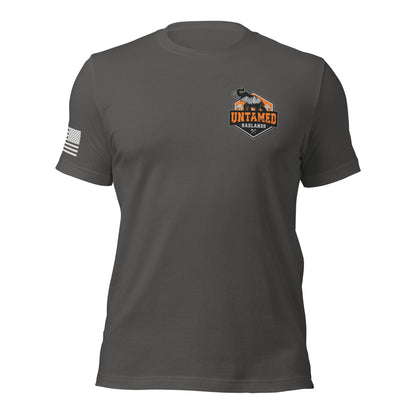 Fueled By Coffee, Dirt and Zero Fs Unisex t-shirt