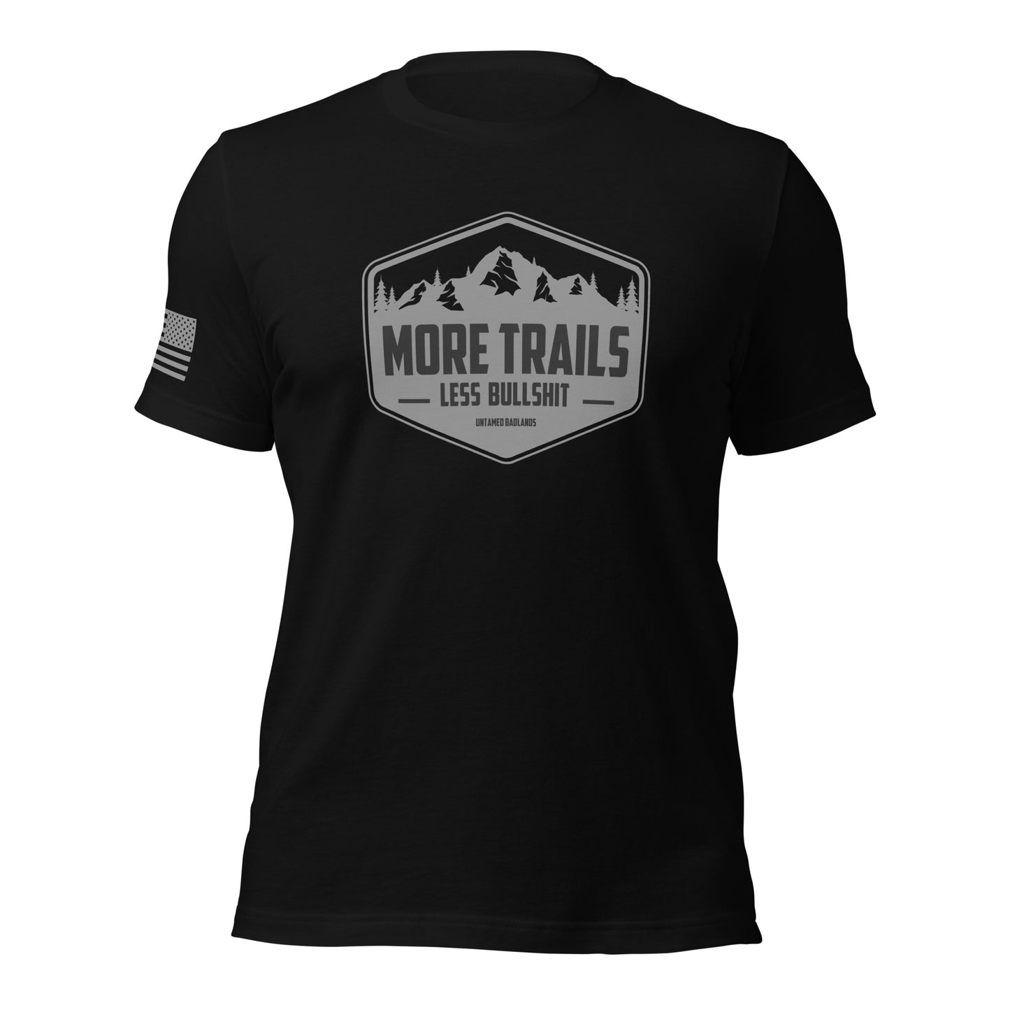 More Trails Less Bull Unisex t-shirt