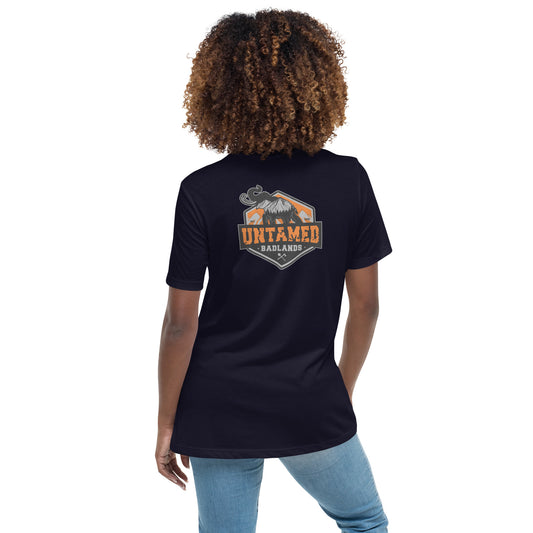 Untamed Badlands Logo Women's Relaxed T-Shirt