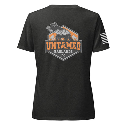 Untamed Badlands Women’s relaxed v-neck t-shirt