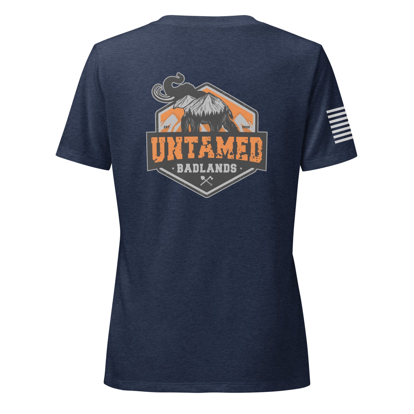 Untamed Badlands Women’s relaxed v-neck t-shirt