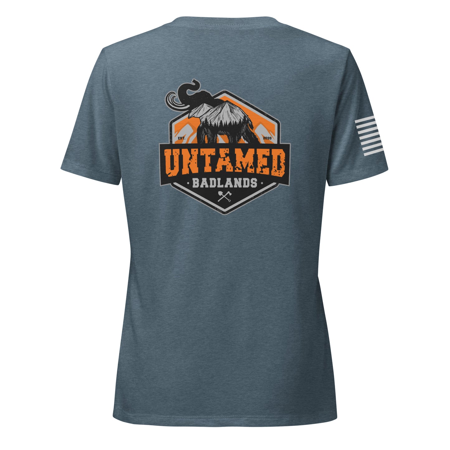 Untamed Badlands Women’s relaxed v-neck t-shirt