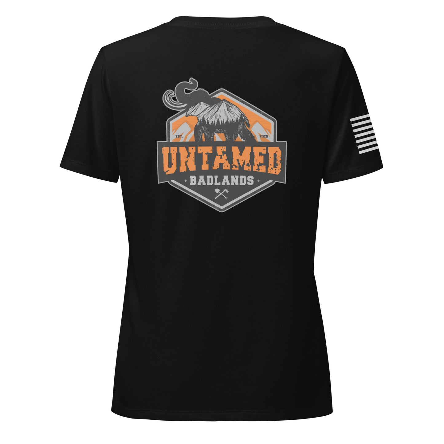 Untamed Badlands Women’s relaxed v-neck t-shirt