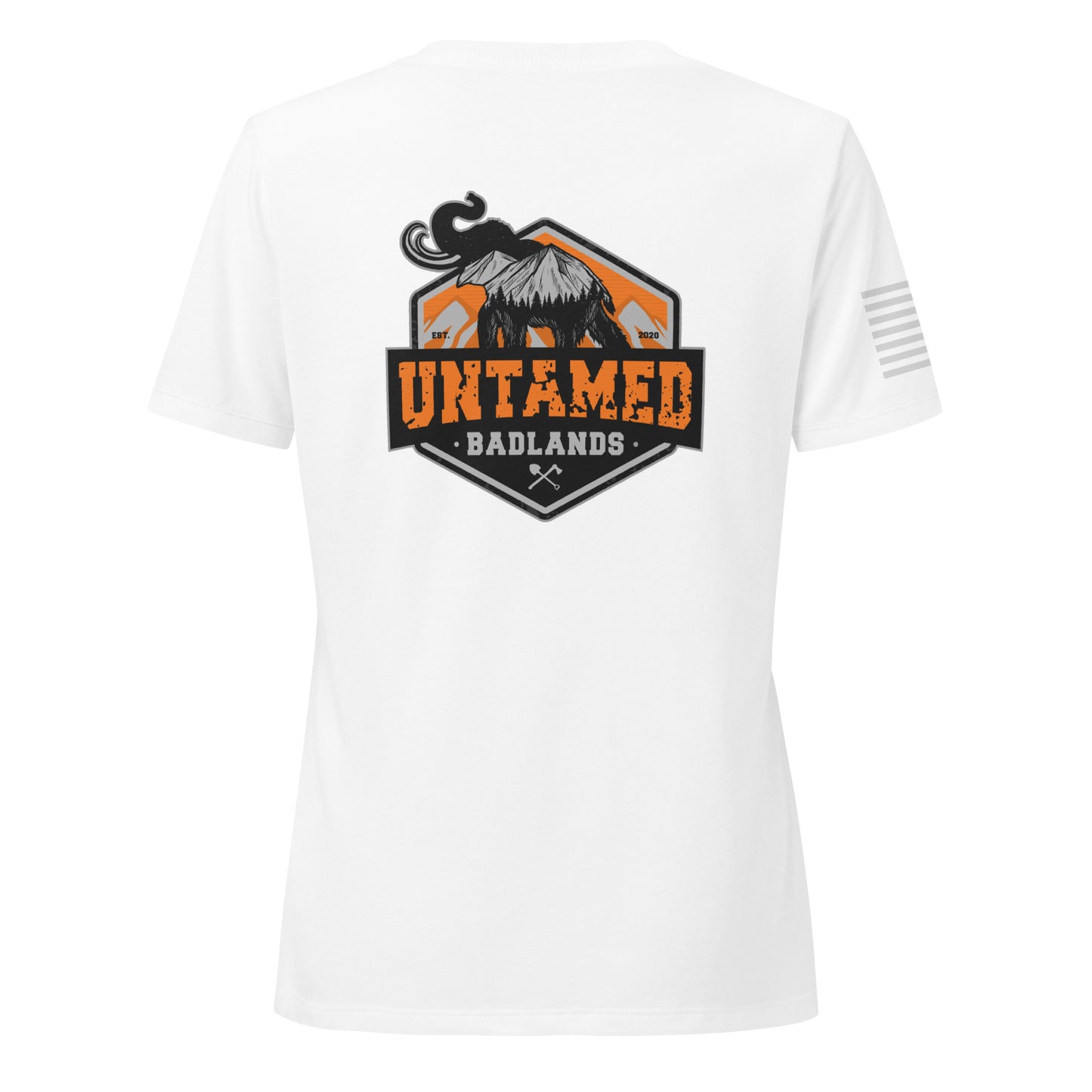 Untamed Badlands Women’s relaxed v-neck t-shirt