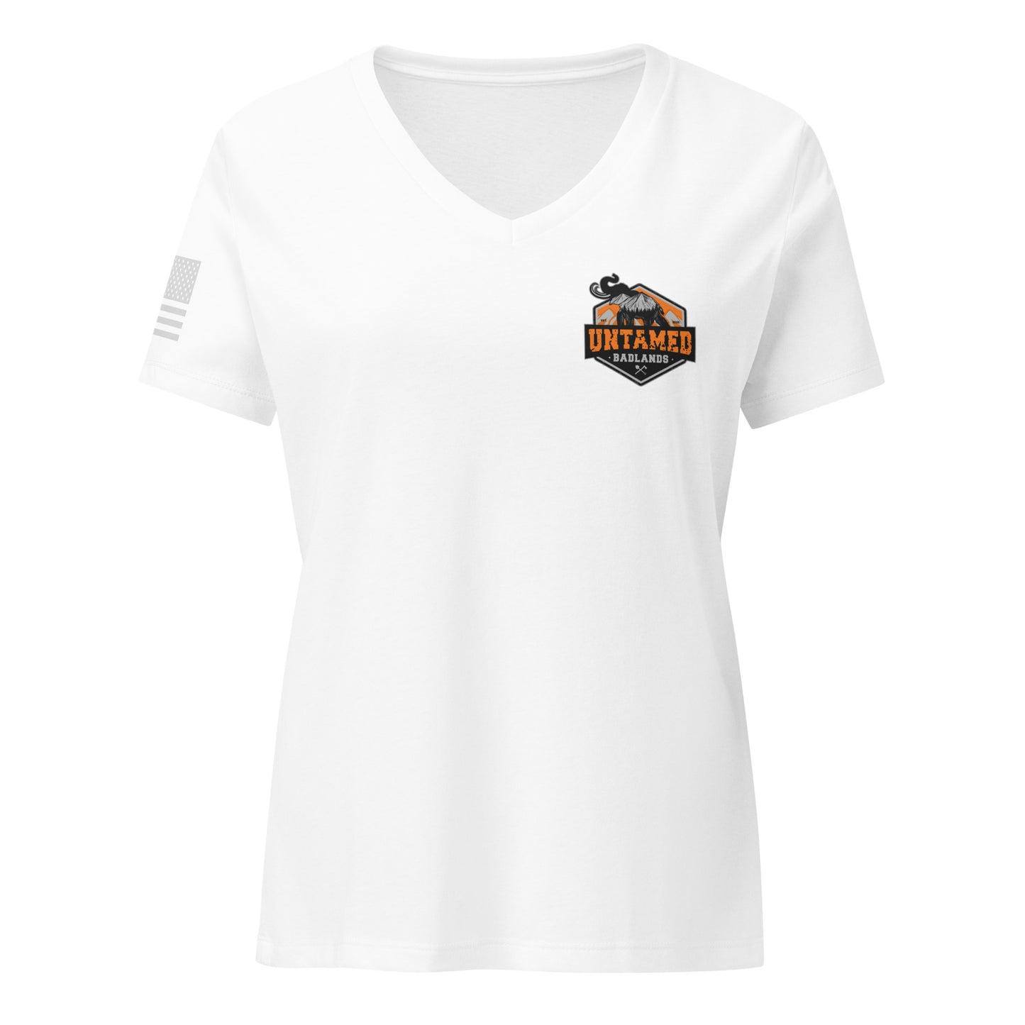 Untamed Badlands Women’s relaxed v-neck t-shirt